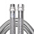 304不锈钢挠性连接管穿线管金属耐高温编织管走线软接管定制防爆 6分DN20*300