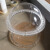 高透明有机玻璃圆管制品加工封底不漏水亚克力圆桶打孔法兰