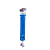 S烟气配件蓝色玻璃冷腔冷凝管蛇形回流双通道雪迪龙过滤制冷器定制 单腔装液体40*160