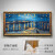木典兴轻奢高端现代简约北欧手绘油画梵高星空临摹名画欧式客厅装饰画美 安格尔金框 220*110cm