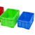 周转箱塑料收纳箱长方形盒加厚框物流筐胶箱整理筐子养鱼箱子龟箱 6411外径530*385*170