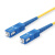 绿联（UGREEN）电信级光纤光缆 SC-SC OS2单模跳线 成品网络连接线 NW131 5米/根	