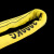 铸固 起重吊装带 涤纶柔性工业行车布双扣环眼吊带彩色护套吊车吊绳 4吨10米 