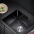 黑色纳米04不锈钢洗菜盆吧台手水槽台下盆厨房嵌入式单槽小 *40基础款