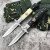 俄罗斯联邦HOKC高硬度野营生存户外战术多功能EDC折叠口 袋水果刀 黑色