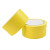 梵绅 PVC警示胶带 斑马线定位胶带 4.8cm地板划线胶纸 黑黄警戒地标贴地面5S标识彩色胶带 黄色（4.8cm*18Y*1卷）