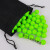 可能性教具彩色计数球100颗收纳盒装塑料实心小球15mm小学初中数学概率统计学习学具教学仪器器材圆形 绿色小球/100颗/黑袋装