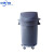 加厚圆形塑料带盖带轮子可移动大容量杂物废料环保清洁垃圾桶  168L带轮子+120*140cm垃圾袋