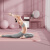 德国SILANGDUN 瑜伽垫男女健身垫运动垫子防滑加厚加宽加长舞蹈垫健身毯瑜伽毯子 体位线-风信紫-加厚8mm【加宽80cm】