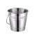 JN JIENBANGONG 不锈钢收纳桶 不锈钢小冰桶啤酒桶冰粒桶香槟桶冰块收纳水桶 1.5L冰块收纳桶130*145*105mm