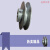 1A皮带轮A型单槽电机轮铸铁三角带轮飞轮减速机马达传动皮带盘 桔色 外径80内径18mm