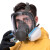 防毒面具全面罩喷漆面罩防毒气工业化工气体异味粉尘打农呼吸器 消防紧急逃生面罩