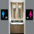 洗手间牌亚克力门牌男女洗手间标牌卫生间指示牌定制B 男洗手间 17.2*11.5cm