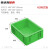 英达斯贝克 塑料周转箱物流箱韩式仓储物箱货架零件箱运输汽车配件工具箱 B5物流箱绿 400*300*150mm