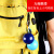 谋福（CNMF）雨衣 成人儿童便携式雨衣球 一次性雨衣时尚学生加厚雨披 (橙色 5个装 )