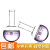 长颈圆底烧瓶平底烧瓶教学实验仪器50/100/250/500/1000/2000ml 1000ml(平底烧瓶)