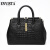 ENVISTA奢侈高端品牌包包女包高档真皮托特包女士新款时尚手提包妈妈大包 黑色