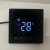 水地暖温控器 液晶智能地热温控器开关暖气温度调节控制面板 有机玻璃触摸屏(全黑)