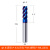 不锈钢专用铣刀65度钨钢铣刀4刃平底硬质合金立铣刀CNC数控刀具 D1.5*4.5*4D*50*4F
