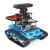 ROS机器人 自动导航小车树莓派Raspberry Pi AI智能雷达无人驾驶 车架+驱动板+思岚A1雷达+主板4B