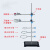 铁架台固定架(不含配件)铁三环蝴蝶十字夹烧瓶夹冷凝管夹 铁架台(不含配件)