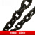 迪万奈特 G80级锰钢起重链条吊索具吊桥链条高温耐磨猛钢铁链 12*36*1米（发黑款） 
