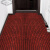 定制长条厨房地垫防滑防油防水地毯门垫进门垫子耐脏门口脚垫 黑红色 40*60一片装