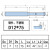 整体钨钢90度上下倒角刀合金高硬正反C角45度内孔倒角刀反向拉刀 D12*42*D7*D12*75*90°涂层