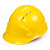 YHGFEE领导安全头帽工地透气建筑工程国标加厚玻璃钢安全帽男印字白 圆形(PE金属扣)蓝色