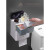 洛港 活力青 卫生纸盒卫生间纸巾厕纸置物架厕所免打孔创意防水抽纸卷纸筒