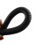 德力西电气 穿线电工管套电缆电线套管 PE波纹管 外径25mm 黑色（50m）