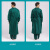 谋福（CNMF）手术服纯棉 男女同款长袖护理服 （全包墨绿色手术衣） S 