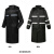 捷诺立（JNL）雨衣成人连体中长款反光雨衣牛津布黑色XL码N32006