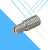 不锈钢转换螺丝加长转换大小头变径螺丝异径螺丝M3M4M5M6M8M10M12 细牙M8-1.0*10变M10*15(2个价格)