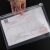 谋福 拉链档案袋 透明资料袋办公单据发票袋(A4-10个装)