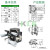 XYR三轴位移平台精密微调光学移动对位滑台手动工作台LS60/90/125 LSP80-L(高精度)