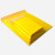 立昌 黄色牛皮纸气泡袋 气泡信封袋 防水快递袋定制泡沫袋20*25+4一箱210个