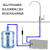 惠利得厨下桶装水抽水器厨房龙头上水加水机房车自动吸水电动抽水泵 大功率+龙头整套2.7升