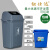 分类大垃圾桶大号户外带盖环卫箱厨房专用大容量环保商用饭店 100L带轮(无)