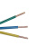 中迈 电线电缆 国标家装单芯单股铜芯硬线 BV-300/500V-1*1平方 蓝色 100米