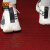 爱柯部落 消毒垫出入口地毯门垫 双条纹地垫迎宾毯logo可定制进门除尘吸水防滑垫120×180cm中国红111232