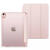 适用iPad保护壳2022苹果air5保护套air4防弯硬壳2021pro带笔槽 配色后壳婴儿粉 iPadAir5(10.9英寸)