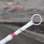 路锥连接杆2米警示塑料套环固定PVC伸缩杆停车路障雪糕筒 固定连接杆管新料厚度1.5红白