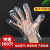 艾博瑞（Aberry） 一次性手套PE加厚透明塑料厨房清洁厨具200只 500只