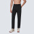 HALTI兰男士夏季梭织长裤凉感弹力运动长裤HWTDA5915S陨石黑色170