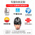 曌月碳纤维色工地安全盔防砸国标安全帽带耳罩男建筑领导劳保 SBD-1P亚红