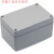 沁度铸铝防水盒铝合金接线盒中继盒金属密封盒铝盒子长方形电器防爆盒SN6552 长64mm宽58mm厚35mm