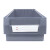 和崟 HZ-F6214G 灰色分隔式零件盒 多功能分格箱塑料周转箱收纳盒五金分类盒元件盒