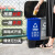 垃圾分类垃圾桶家用二合一小型双色桶脚踏带盖干湿分离商用可回收 40L加厚双桶(黑干+棕湿垃圾) 需其他颜色请备注