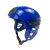红蓝队长 LTTK11水域救援头盔带导轨基座墨鱼干救援队头盔蓝天救援蓝色全盔护耳带导轨基座
